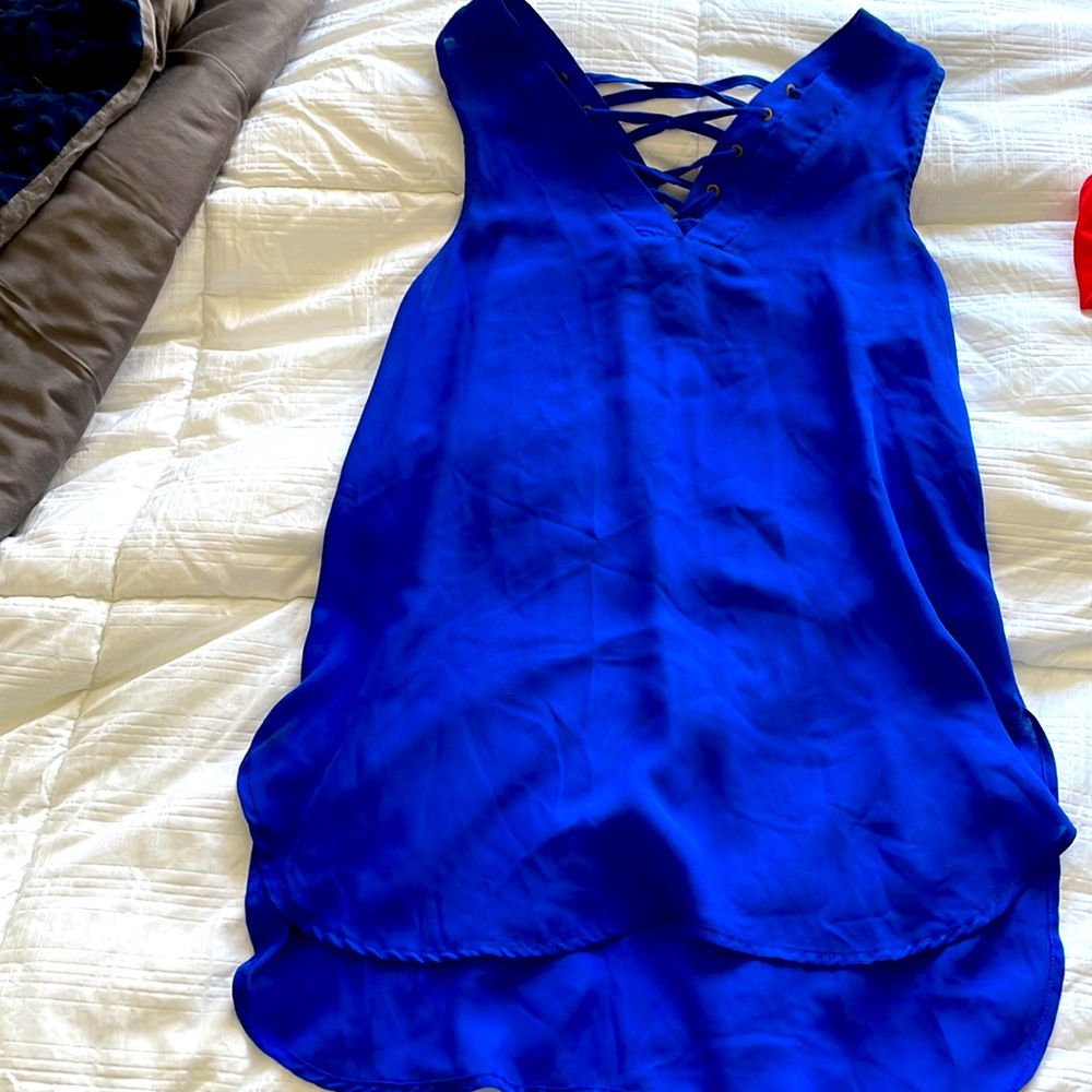 Blue blouse